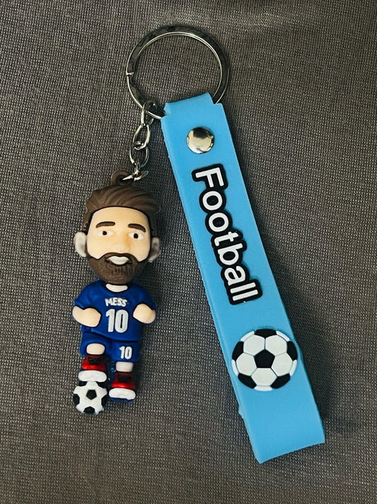 Messi No.10 Football Player Keychain