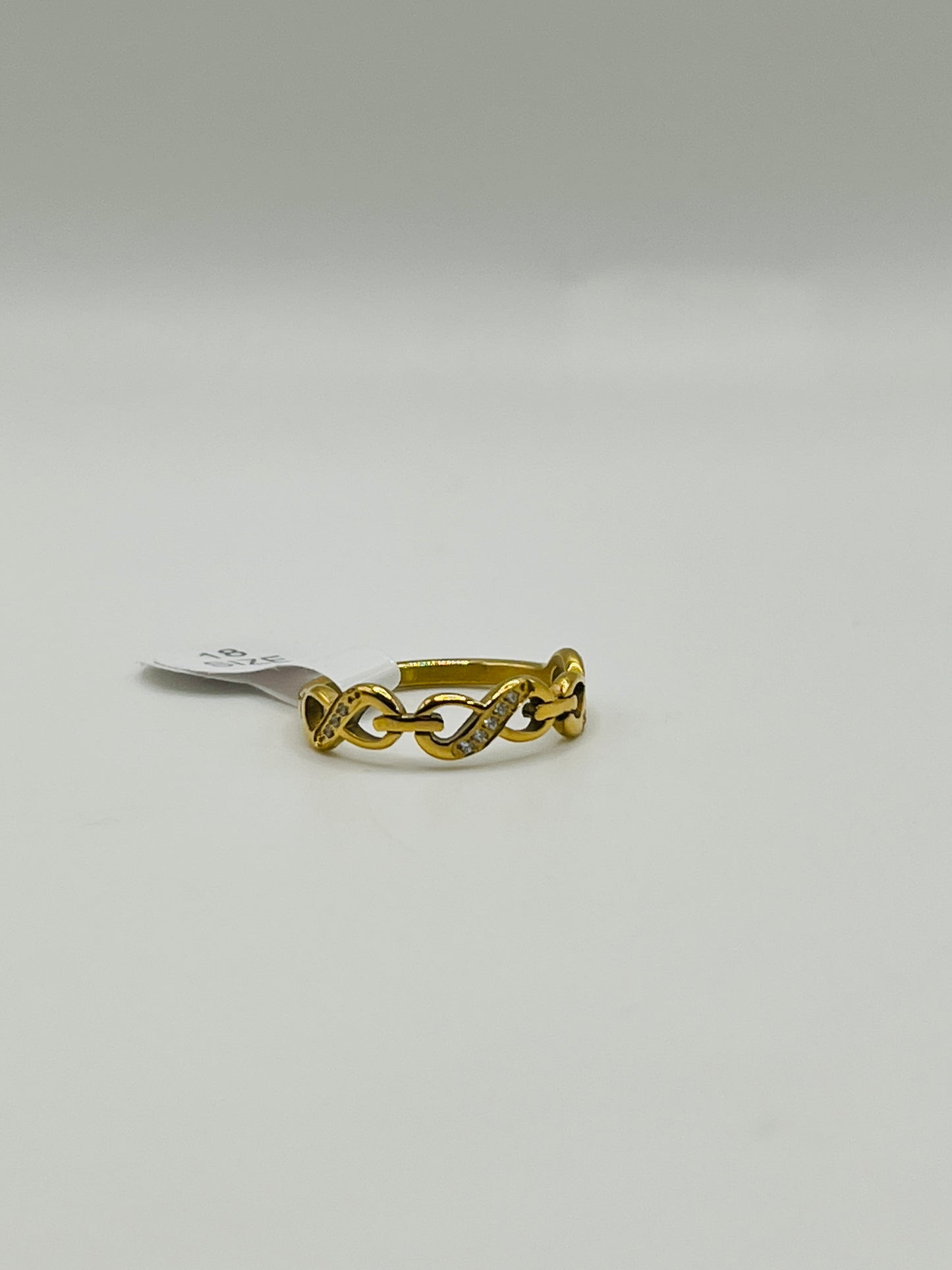 Infinity Link Ring – Gold