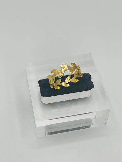 Kids Gold Leaf Ring