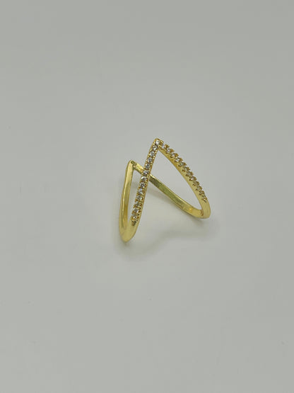 Gold V-Ring