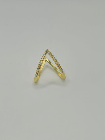 Gold V-Ring
