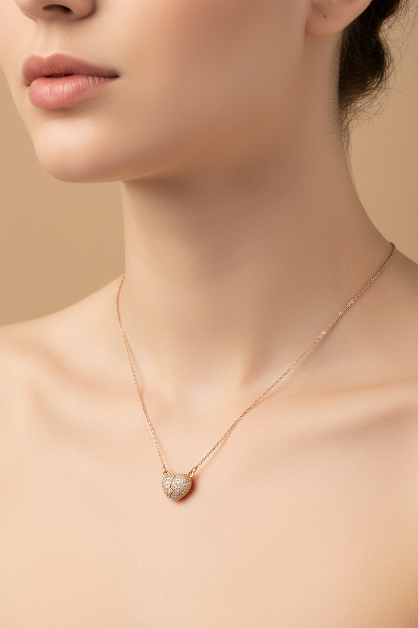 Magnetic Love Pendant Necklace