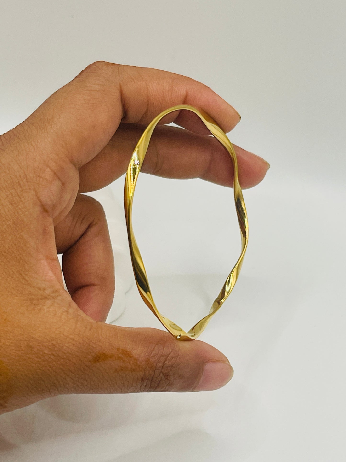 Twisted Elegance  Bangle