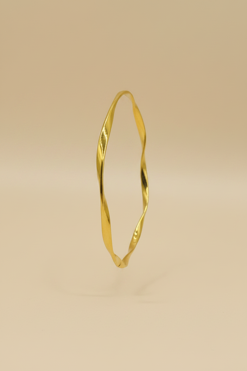Twisted Elegance  Bangle