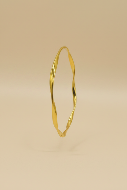 Twisted Elegance  Bangle