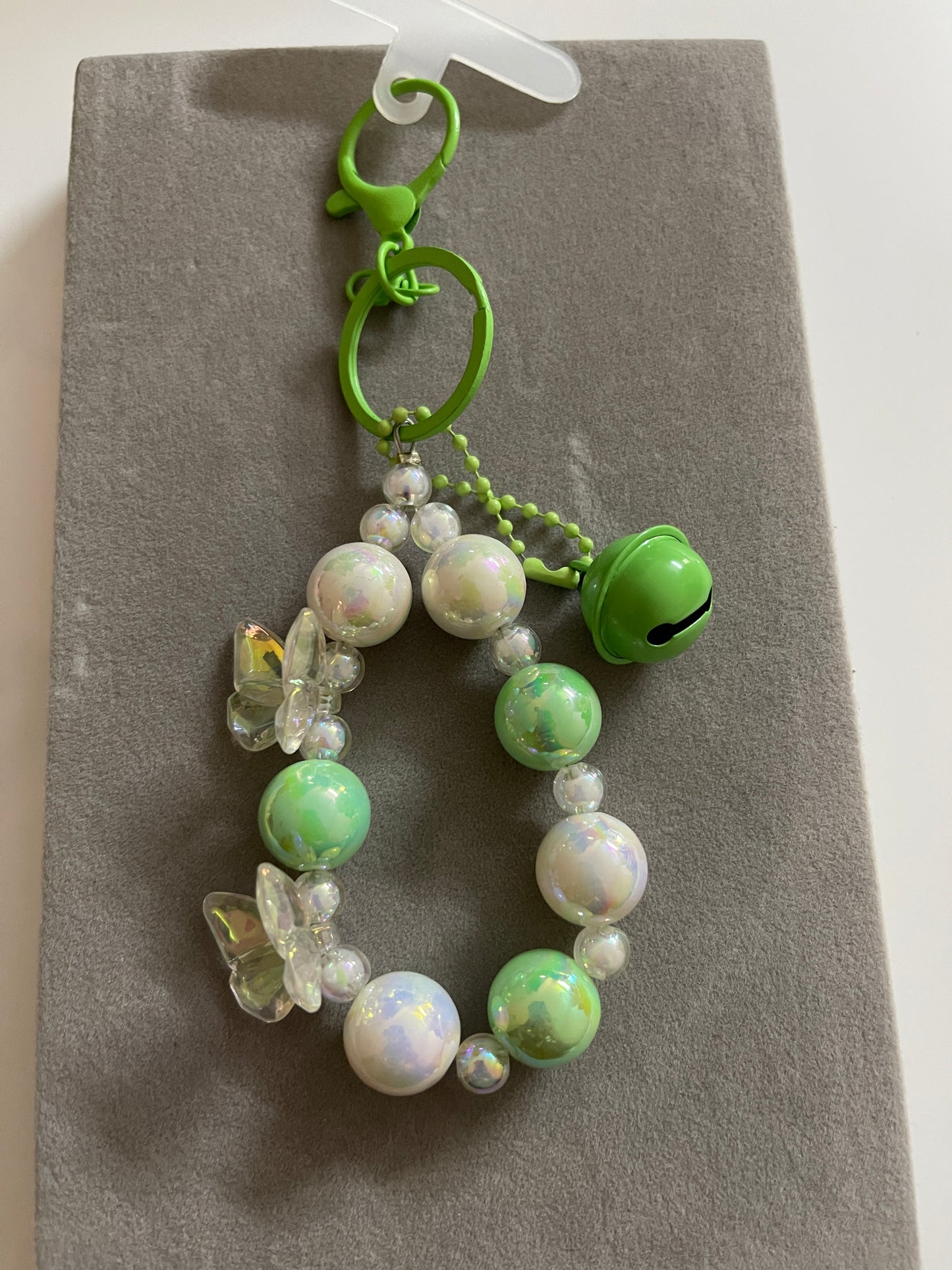 Mint Bloom Phone Charm