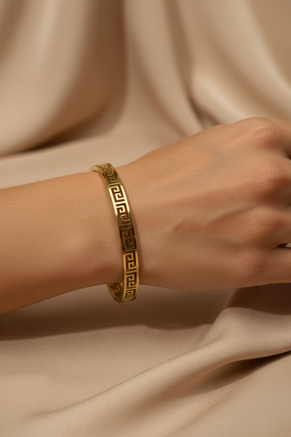 Baby Size Greek Key Bangle