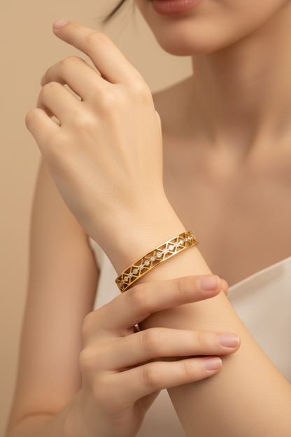 Gold Plated Baby size Bangle