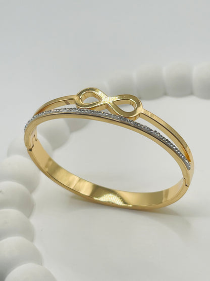 Infinity Double layer Bangle