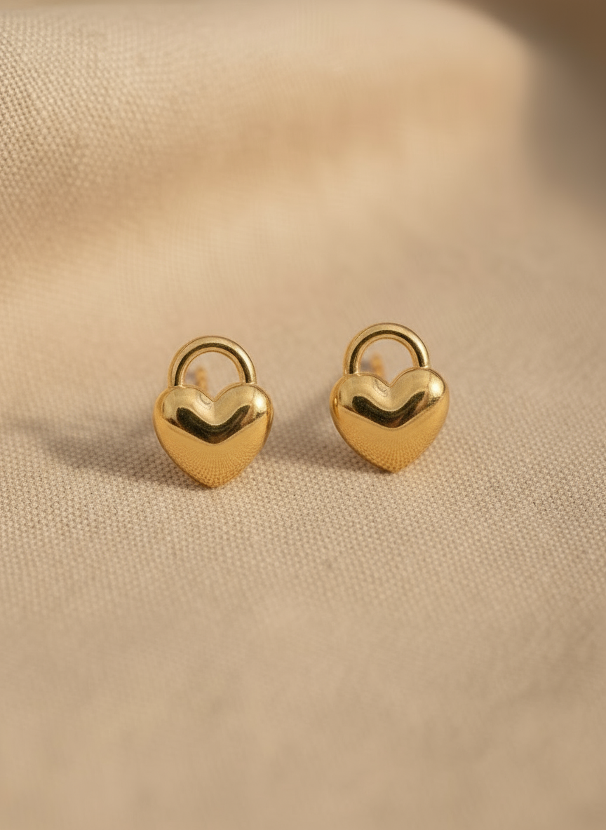 Love Lock Studs