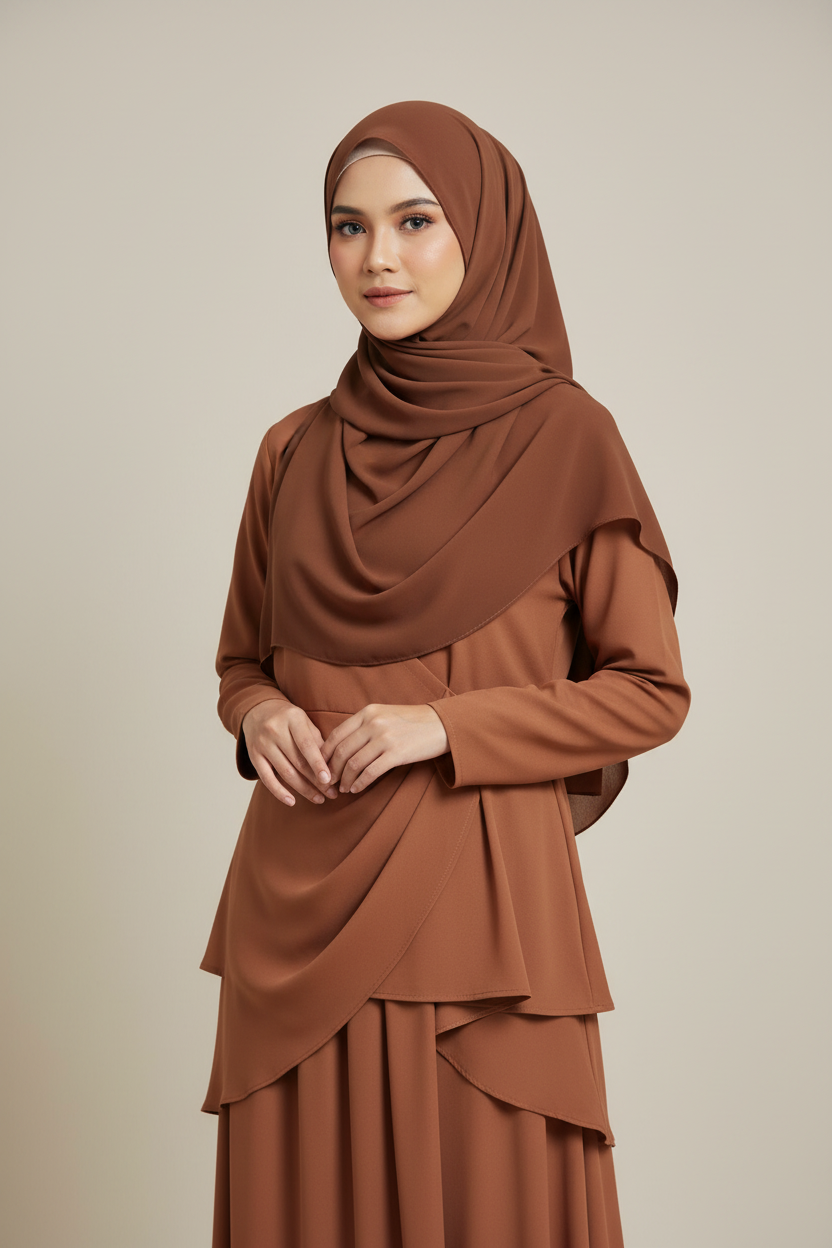 Chiffon Georgette -Hijab