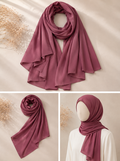Chiffon Georgette -Hijab