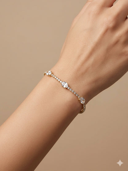 Trio Sparkle Tennis Bracelet