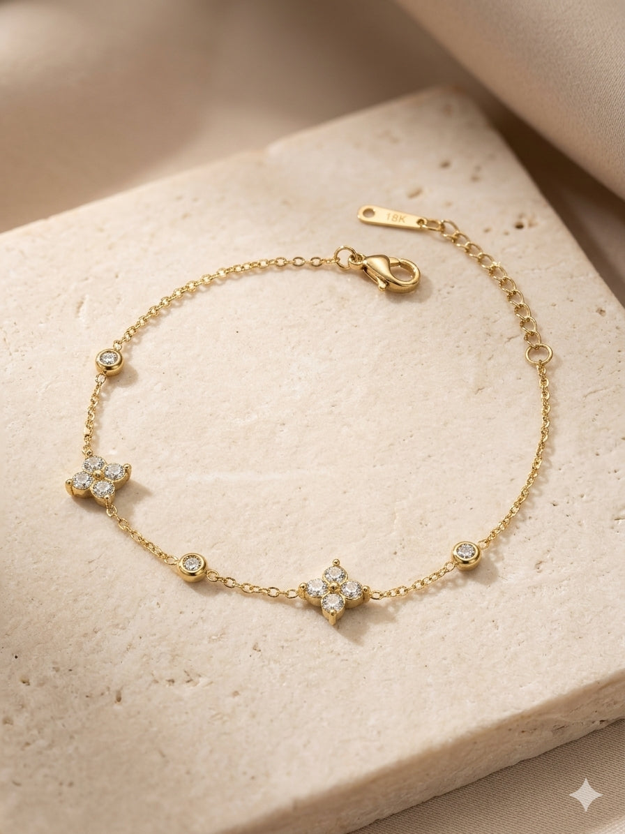 Floral Trio Bracelet