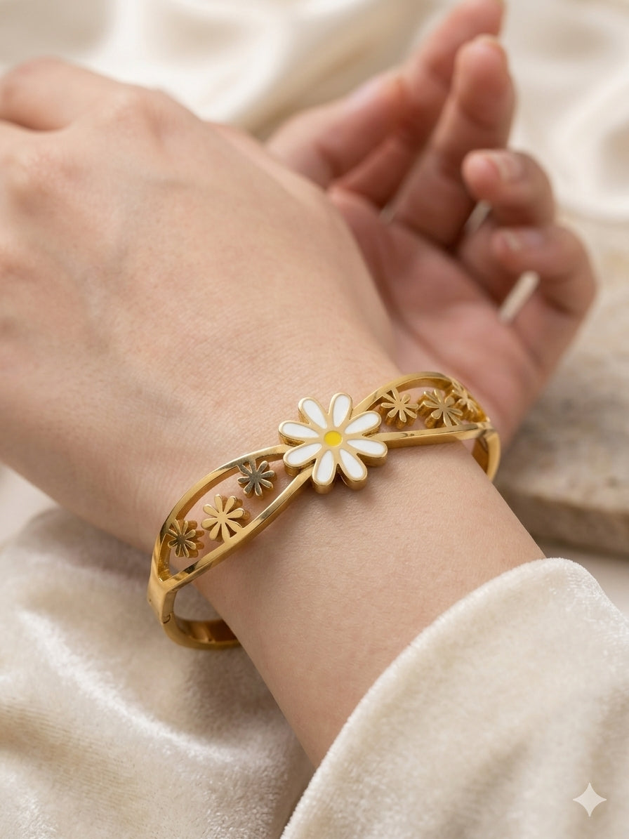 Daisy Garden Baby Size Bangle