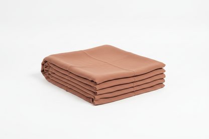 Zera Exclusive Terracotta Hijab studio product photo